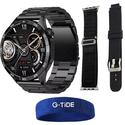 Smartwatch G-TIDE Power Con Triple Pulso Negro